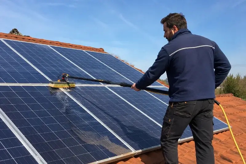 Nettoyage et entretien de panneaux solaires à Ligny-en-Cambrésis